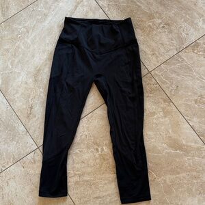 Lululemon align high rise leggings black size 8 with pockets